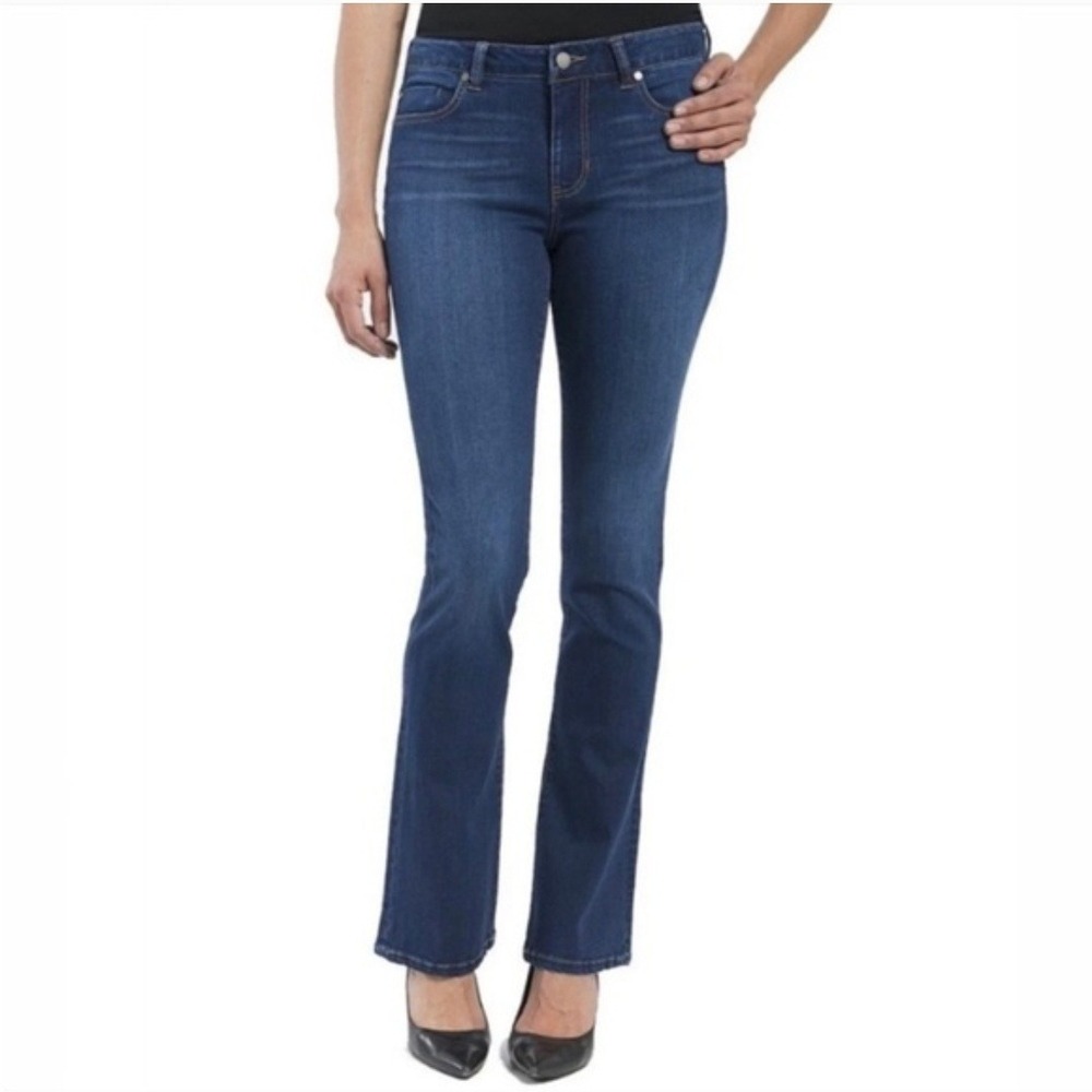 Liverpool Isabell Bootcut Jeans‎ Womens 8/29 Dark Indigo Stretch Denim Blue